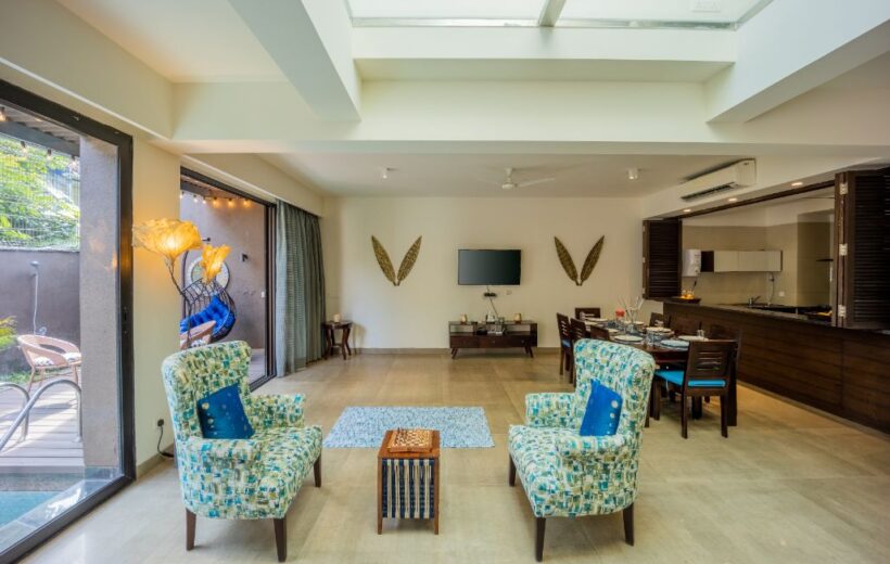 UKIYO-712 3-Bedroom Villa with Private Pool in Anjuna