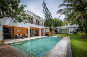 UKIYO-191 4-Bedroom Goan Villa w/ Private Pool | Lush Foilage