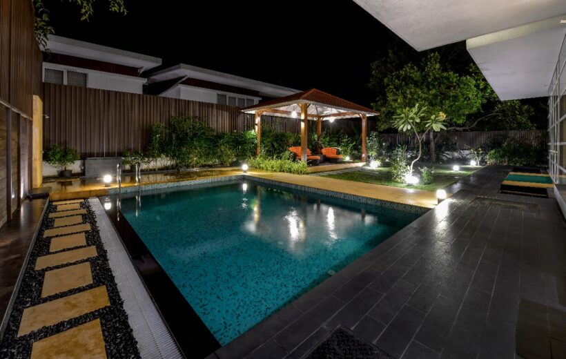 UKIYO-609 4-Bedroom Luxury Villa | Wooden Cabana | Private Pool | Proximity to the beach